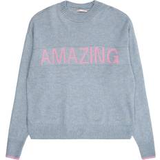 Kids Only KogAmour Bluse - Aqua/Lyserød