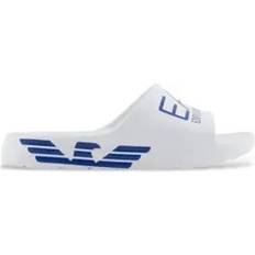 Men - Synthetic Flip-Flops EA7 Crusher Distance Flip-Flops Flat None - White