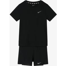 Nike Black Other Sets Nike Boys Black Dri-Fit Shorts Set With Reflective Logos