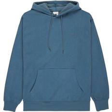 Fløjl - Herre Sweatere Element Serif Corduroy Pullover Hoodie Sweatshirt - Dueblå