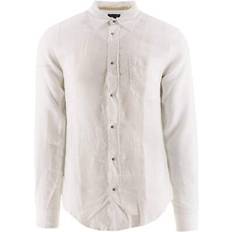 Armani Shirts Armani Mens Long Sleeve Shirt - White