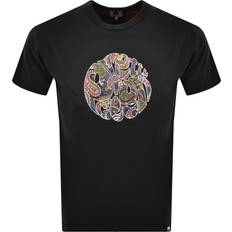 Paisley Tops Pretty Green House Paisley Logo T-Shirt - Black