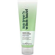 Boots Skincare Boots Tea Tree Witch Hazel Night Gel Moisturiser 75 ml