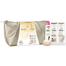 Dove with Love Gold Beauty Bag Gift Set 5-pack