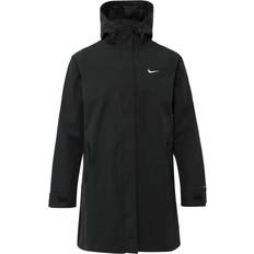 Nike Logo Woven Parka Jacket - Black