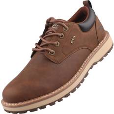 43 - Läderimitation Derby Dockers Herren Schnürer - Braun