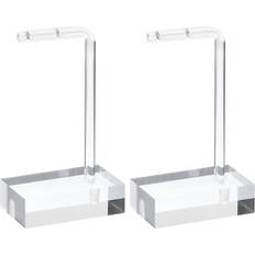 Jewellery Stands Uxcell 3.5 Height Acrylic Earring Display L Stand - Clear