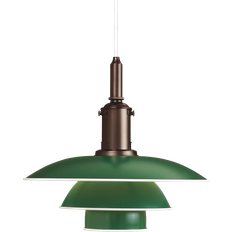 Louis poulsen ph 3½ 3 pendel Louis Poulsen PH 3½-3 Green Pendant Lamp ∅ 33cm