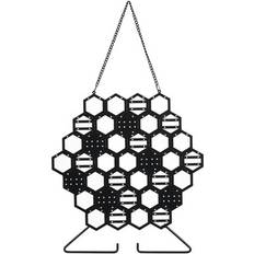 Jewellery Stands Sodial Iron Honeycomb Jewelry Rack Earrings