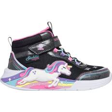 Syntetisk Støvler Børnesko Skechers Unicorn Chaser Sneakers BKMT 30 - Sort