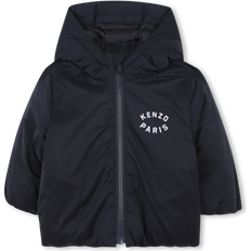 Kenzo Outerwear Kenzo Kids Boys Navy Blue Lucky Tiger Padded Jacket