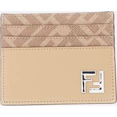 Fendi Korthållare Fendi Läder Korthållare Med FF-detaljer - One Size