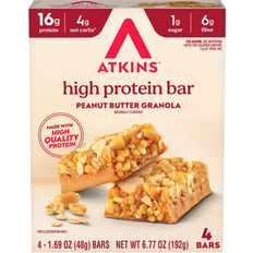 High Protein Bar Peanut Butter Granola 4 Bars