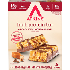 High Protein Bar Chocolate Almond Caramel 4 Bars