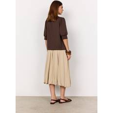 Soyaconcept Overdele Soyaconcept Top Bluse Langærmede Bluser - Brown