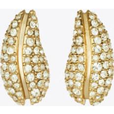 Tory Burch Smycken Tory Burch Mini Pavé Wave Earrings