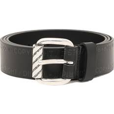 Men - Velvet Accessories Diesel Mens Synthetic Black Leather Belt - B-fulcopy