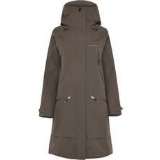Dame - Vandtæt Frakker Didriksons Ilma Wns Parka 8 - Brun