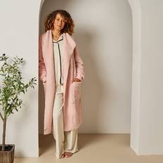 Teddy Fleece Cardigan Warm Open Front Wrap - Pink