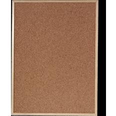 Herlitz Pinnwand Kork Korktafel 60x80 cm Naturholzrahmen