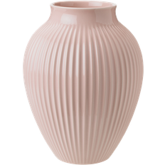 Knabstrup Keramik Fluted Ripple Rose Vase 27cm
