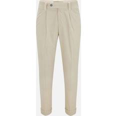 HUGO BOSS Trousers & Shorts HUGO BOSS H-Perin Pleat Trousers - White