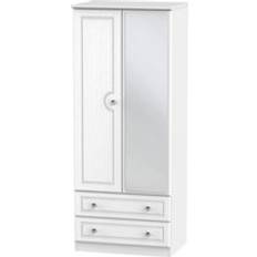 Furniture Ready Assembled 2 U Hilton Door Drawer Mirrored Wardrobe