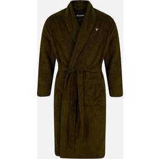 Lyle & Scott Men Underwear Lyle & Scott Men's Lucas Towelling Dressing Gown Khaki