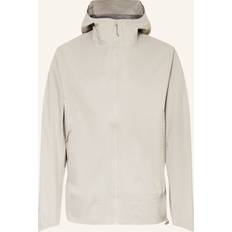 Beige - Sportswear Garment Rain Clothes Odlo Waterproof Jacket Esssential 2.5L - Grey