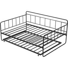 Full Size Metal Daybed With Trundle