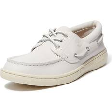 Hvid Sejlersko Timberland TB0A6CXMEM21 Læder Nautic Sko Portofino Pier - Hvid