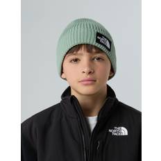 The North Face Accessories Children's Clothing The North Face Junior Hat Kid's TNF Logo Box Cuffed - Green
