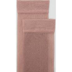 Mango Underwear Mango Lurex Long Socks Light Pink