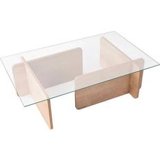 Beige Soffbord på rea Hanah Home Mony Ek Brun Soffbord