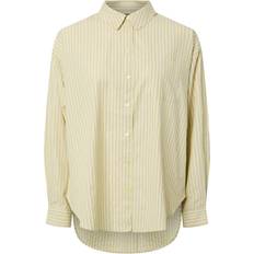 Dame - Gul Skjorter Pieces Bluse Pcemmy Loose Skjorte - Gul