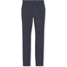 Calvin Klein Blåa Byxor Calvin Klein Byxa Safir Slim Tech Stretch Trouser - Svart
