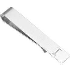 Silver Tie Clips Uxcell Initial Letter I Necktie Tie Bar Pinch Clips - Silver Tone