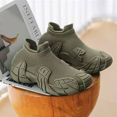 Men Trainers Temu Men's Fashion Sneakers Casual Slip-On Low Shoes - Pvc