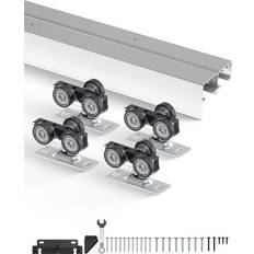 VEVOR Bypass Dør Hardware 6ft Sporsæt til 2 Dør