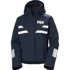 Dame - Naturfarvet Regntøj Helly Hansen Dame Quayside Jacket - Navy