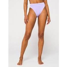 Nike Purple Bikinis Nike Essential High Waister Bottom - Purple