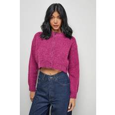 Pink Cardigans Warehouse Pink Cardigan Womens Jumpers - Pink