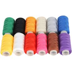 Goolrc 12pcs Sewing Thread Set Polyester Tools