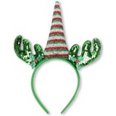 Sequins Headgear Sequin Reindeer Headband Assorted Colours