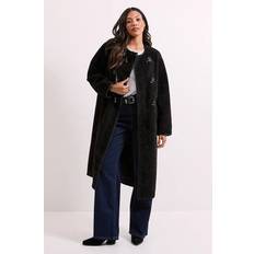 Dorothy Perkins Black Coat Womens Jackets - Black