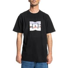 Metallic Star Short Sleeves T-Shirt - Black