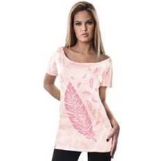 Wide T-shirts Full Volume By EMP T-Shirt - Pink