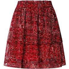 Paisley Kjolar Pepe Jeans Kjol Mariona Casual Polyester - Röd