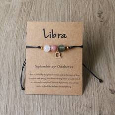 Zodiac Signs Bracelets Vehhe Zodiac Crystal Bracelet Handmade Beaded Natural Stone - Featuring The Eight Major
