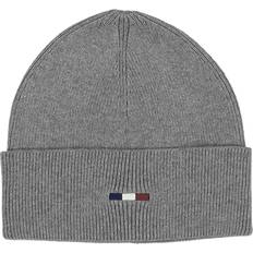 Uni Rib Beanie Hat with Cuff - Grey